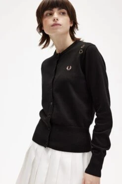 Fred Perry Button-Though Cardigan 9 Fred Perry Button-Though Cardigan -Fred Perry SK5147 102 3