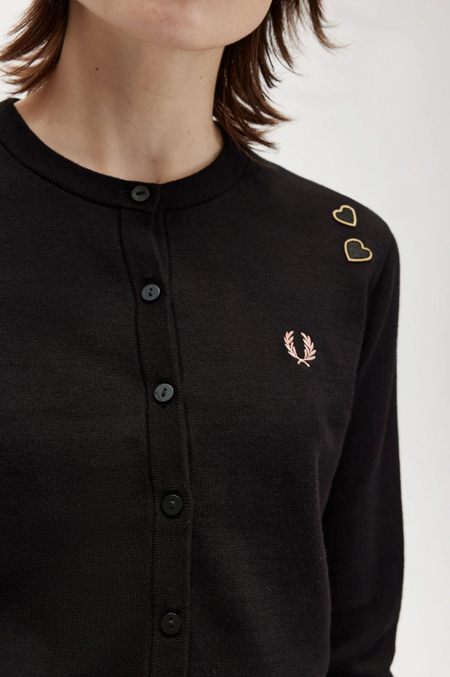 Fred Perry Button-Though Cardigan 5 Fred Perry Button-Though Cardigan - Image 5