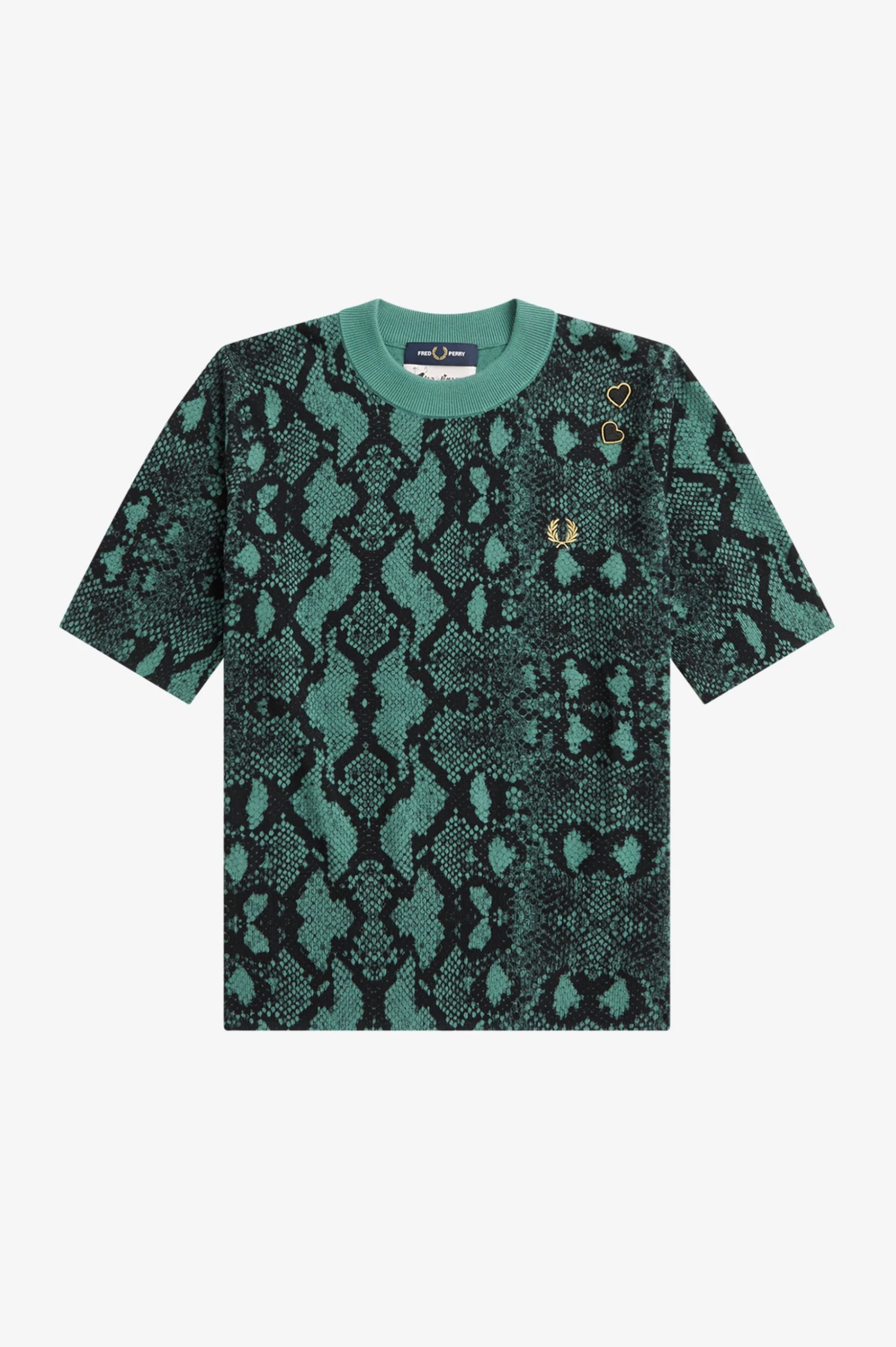 Fred Perry Snake Print Jumper 6 Fred Perry Snake Print Jumper - Image 6