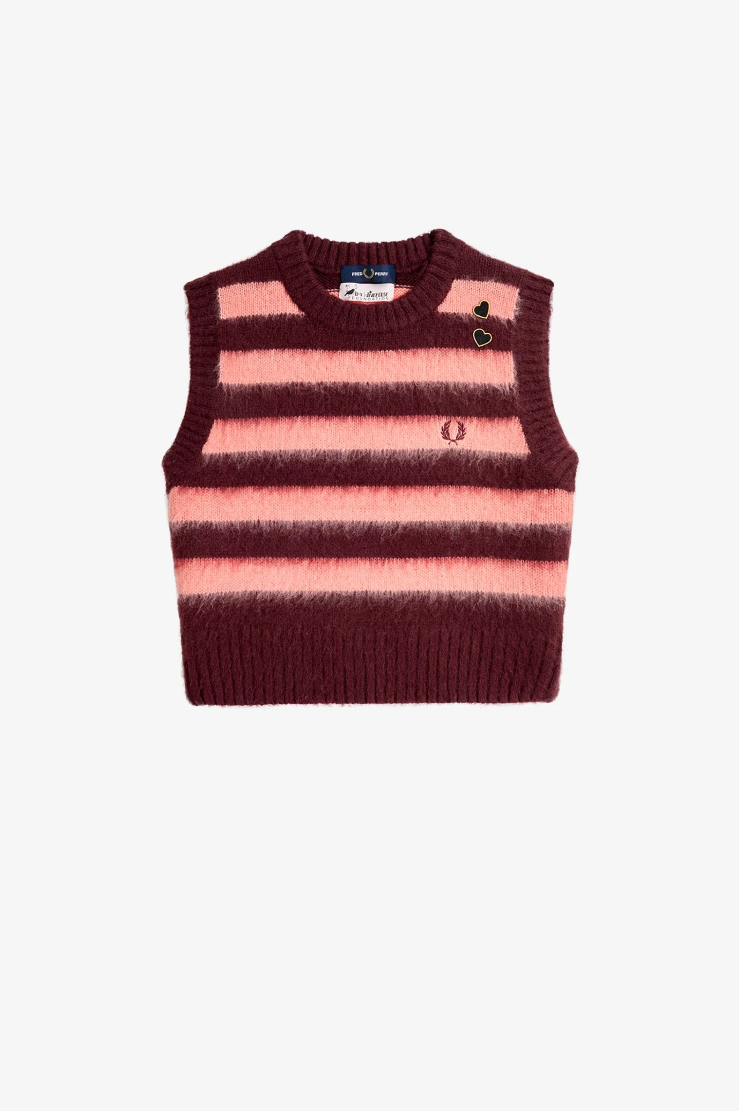Fred Perry Striped Knitted Tank 5 Fred Perry Striped Knitted Tank - Image 5