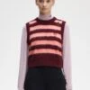 Fred Perry Striped Knitted Tank