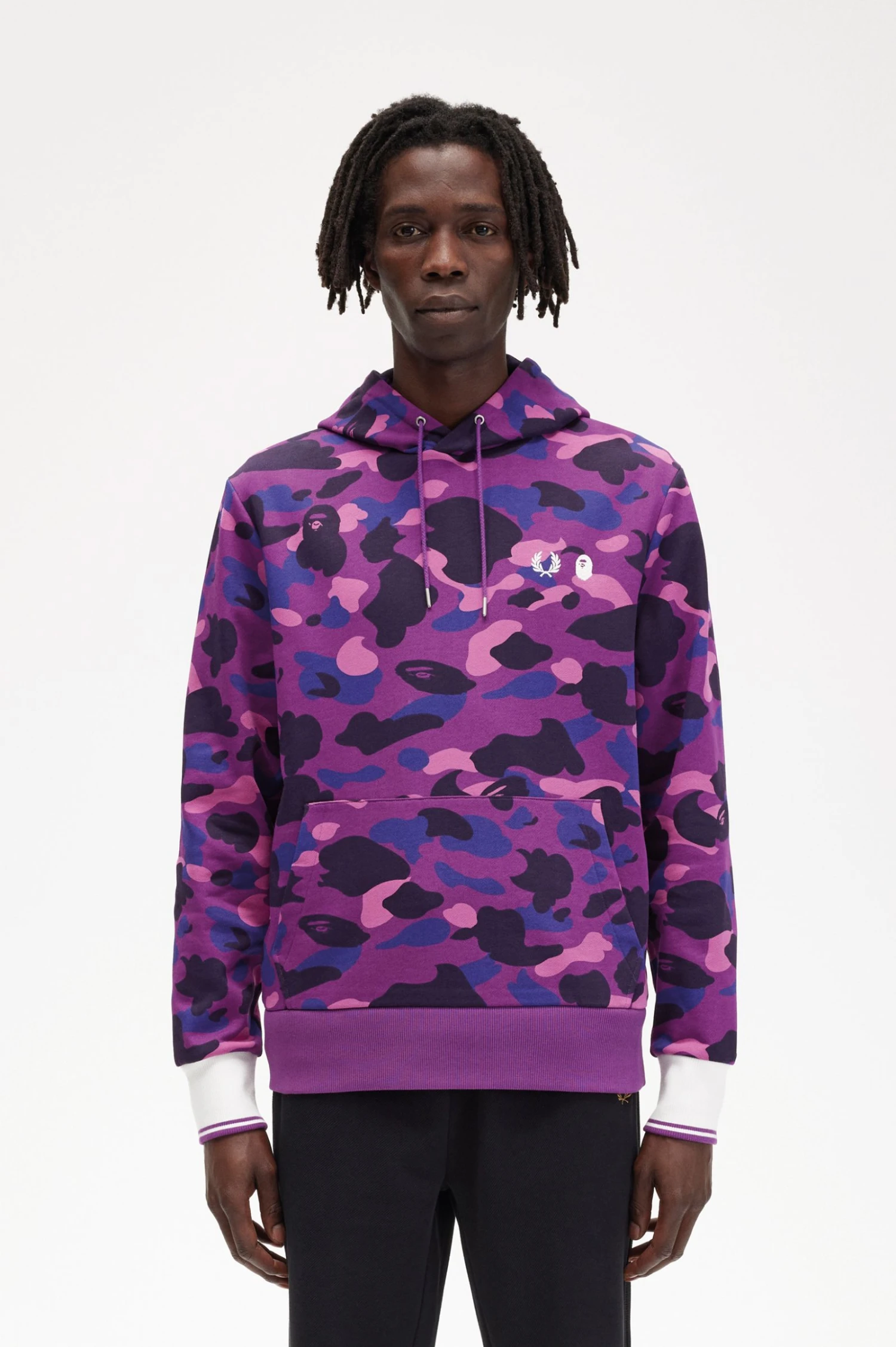 Fred Perry Camouflage Hooded Sweatshirt 1 Fred Perry Camouflage Hooded Sweatshirt