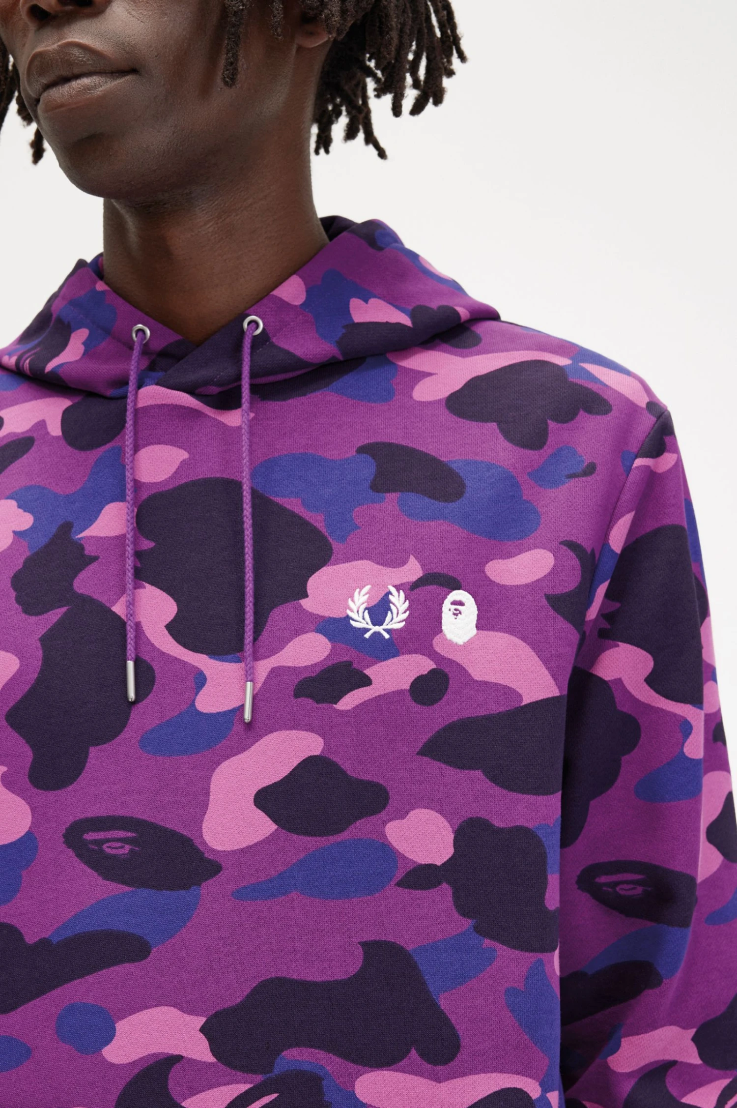 Fred Perry Camouflage Hooded Sweatshirt 5 Fred Perry Camouflage Hooded Sweatshirt - Image 5