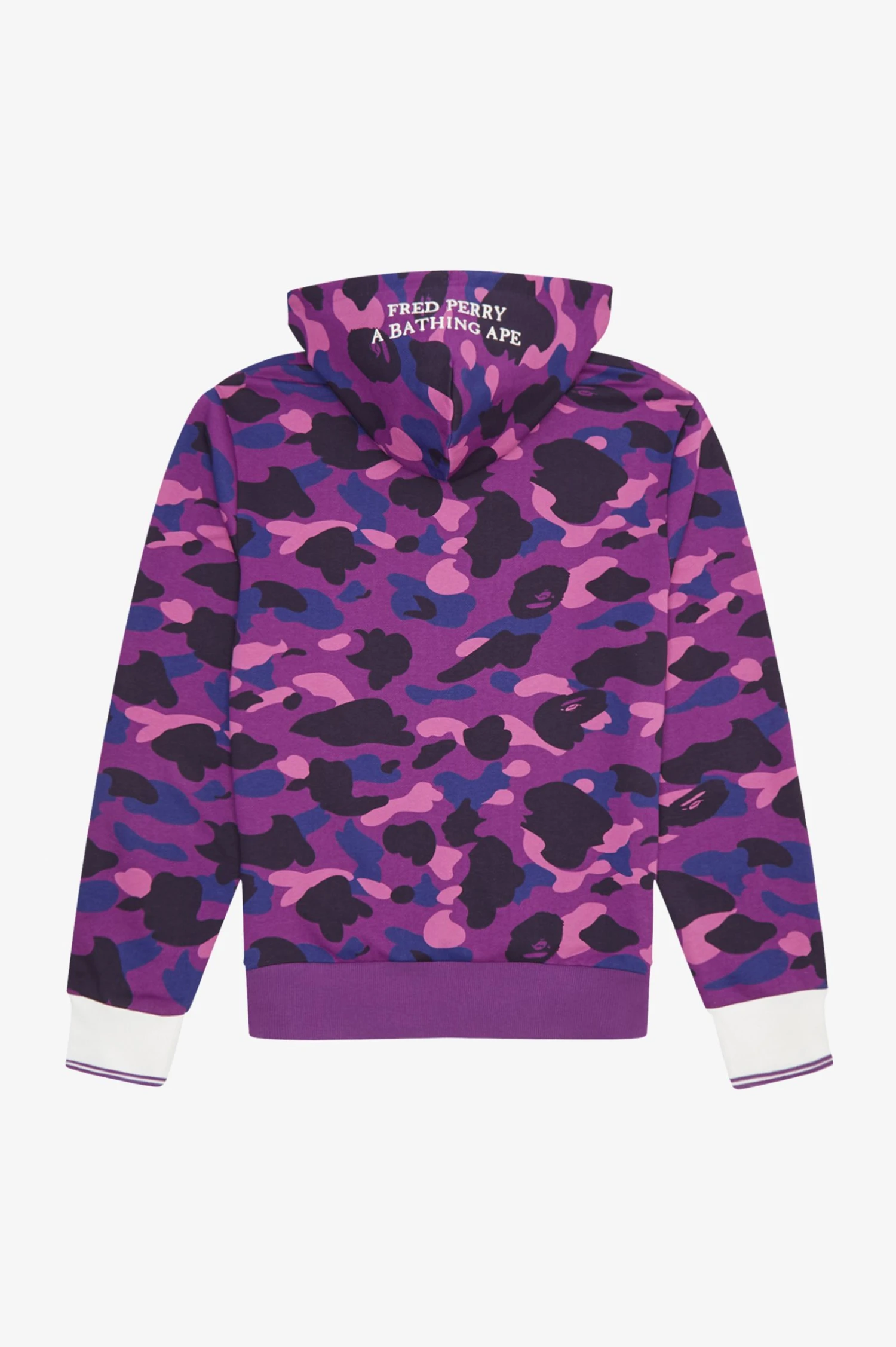 Fred Perry Camouflage Hooded Sweatshirt 9 Fred Perry Camouflage Hooded Sweatshirt - Image 9