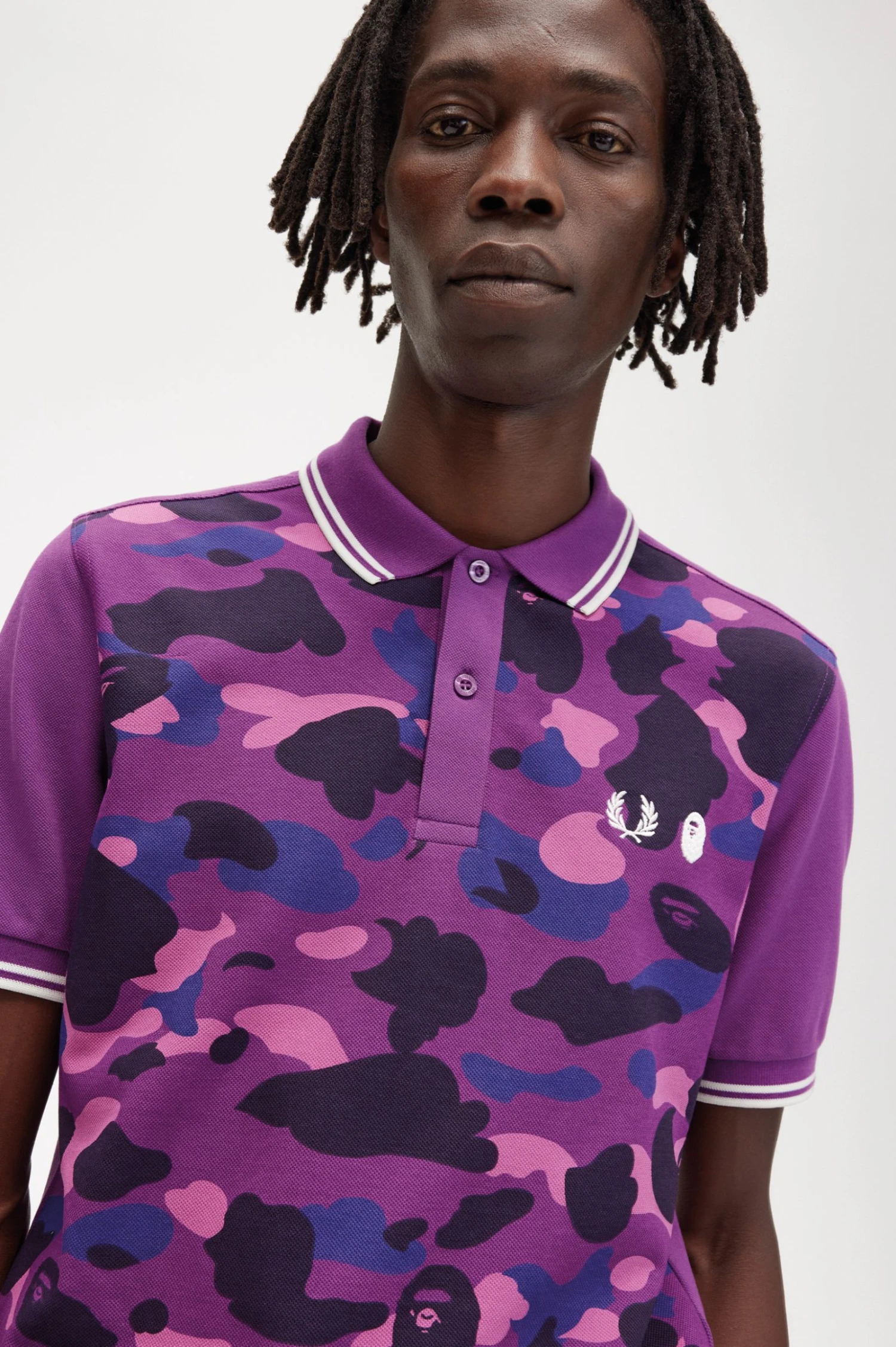Camouflage Fred Perry Shirt 5 Camouflage Fred Perry Shirt - Image 5