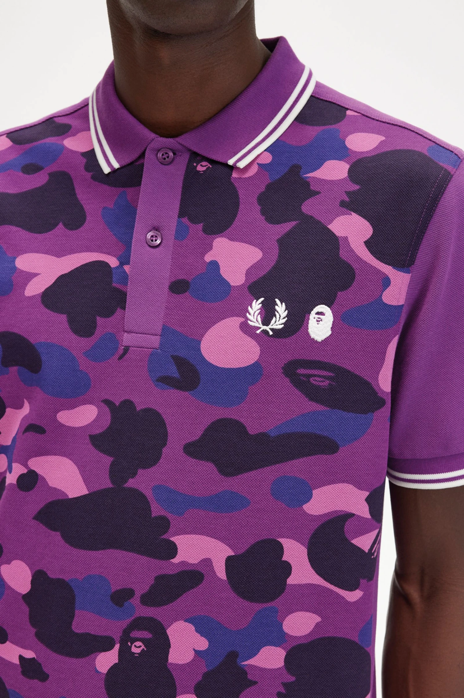 Camouflage Fred Perry Shirt 6 Camouflage Fred Perry Shirt - Image 6