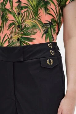 Fred Perry High Waist Trousers 7 Fred Perry High Waist Trousers -Fred Perry ST5148 102 4