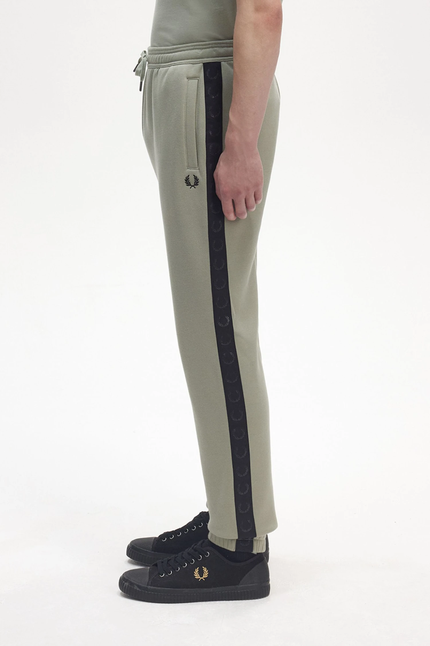 Fred Perry Embossed Tape Sweat Pant 1 Fred Perry Embossed Tape Sweat Pant