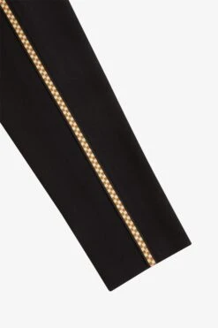 Fred Perry Chequerboard Tape Track Pants 11 Fred Perry Chequerboard Tape Track Pants -Fred Perry T6521 102 V2 Q323 ED2