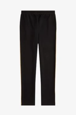 Fred Perry Chequerboard Tape Track Pants 13 Fred Perry Chequerboard Tape Track Pants -Fred Perry T6521 102 V2 Q323 FLATBACK